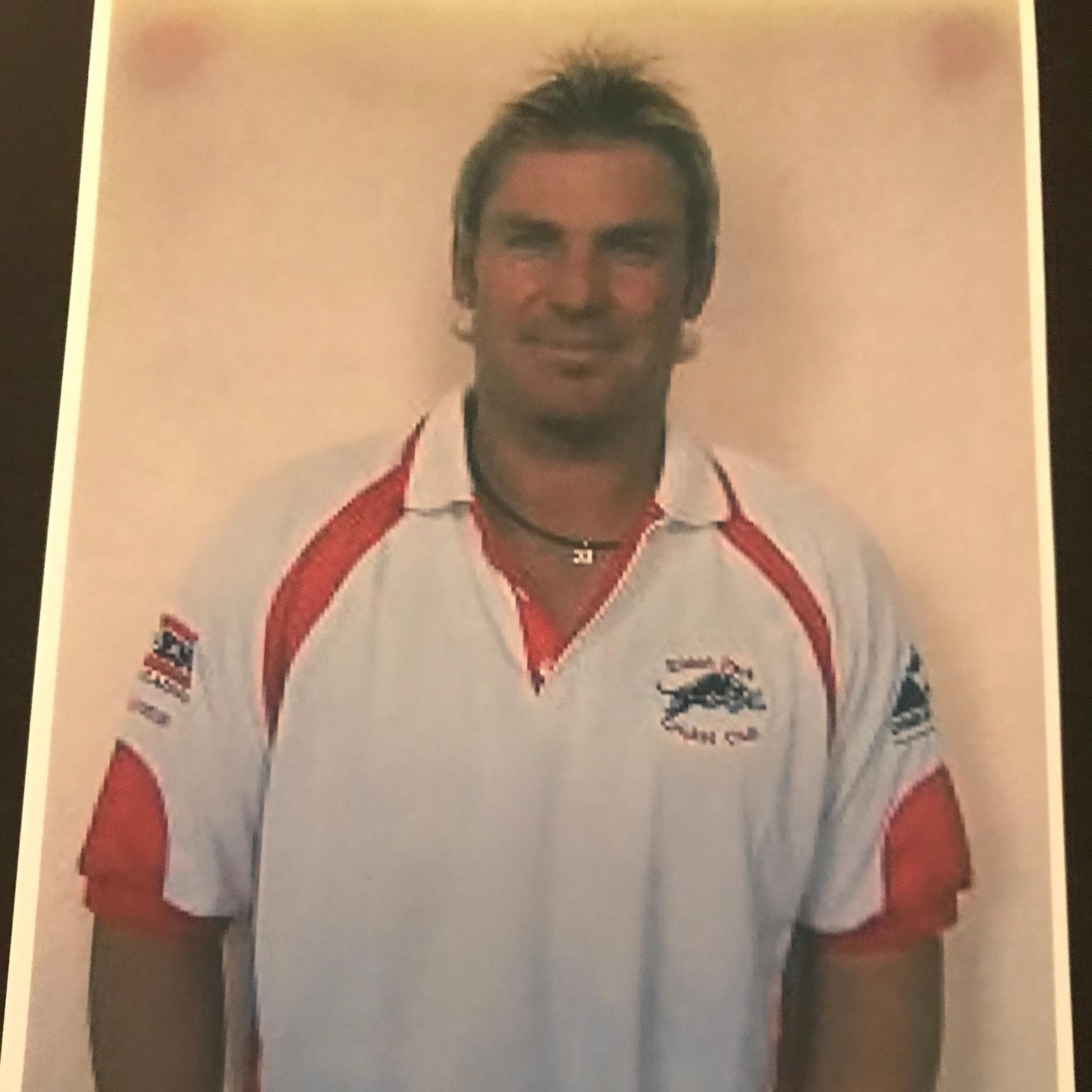 Shane Warne at Eildon Park